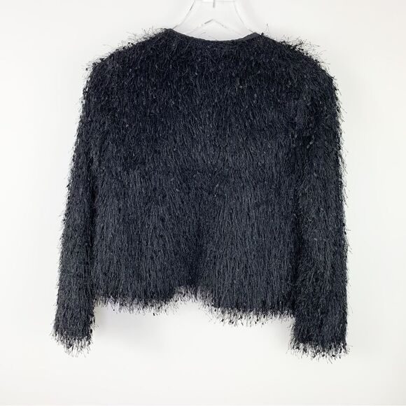 Forever21 Girls Eyelash Shag Open-Front Jacket 13/14 - Picture 2 of 10